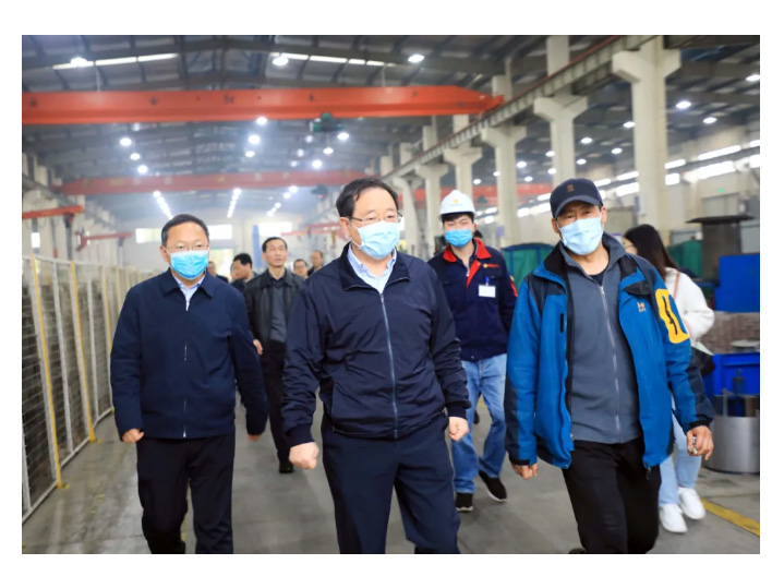 省经信厅牛弩韬厅长一行莅临米兰·(中国区)体育官方网站调研
