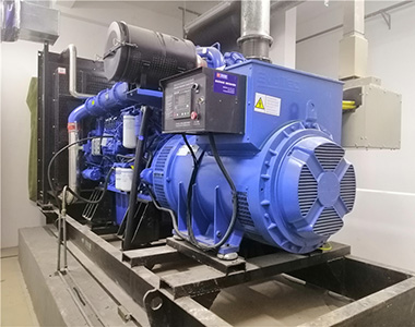米兰·(中国区)体育官方网站720KW/400V陆用发电机应用于某房地产项目