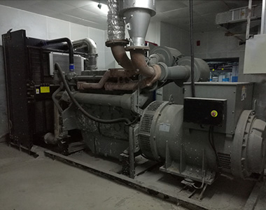 米兰·(中国区)体育官方网站800KW/400V陆用发电机应用于某房地产项目