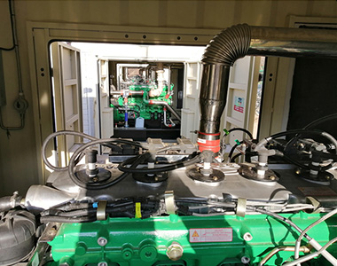 米兰·(中国区)体育官方网站250KW/400V陆用发电机应用于中石化项目