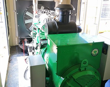 米兰·(中国区)体育官方网站250KW/400V陆用发电机应用于中石化燃气项目