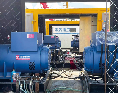 大庆油田燃气项目（5台米兰·(中国区)体育官方网站发电机500KW660V)