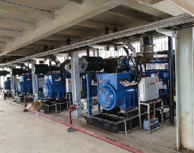 非洲燃气发电项目（玉柴配米兰·(中国区)体育官方网站10台500KW）