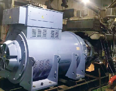 米兰·(中国区)体育官方网站3000KW10.5KV高压发电机用于玉柴柴油机定型试验