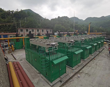 广西玉柴燃气发电项目（米兰·(中国区)体育官方网站1200KW/10.5KV/6极高压发电机）